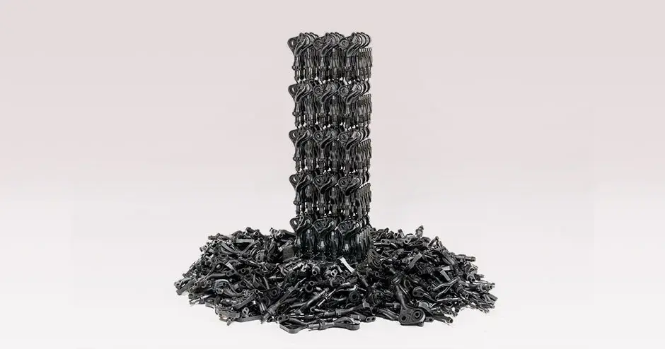 Stacked print manufacturing made from Figure 4 Pro BLK 10